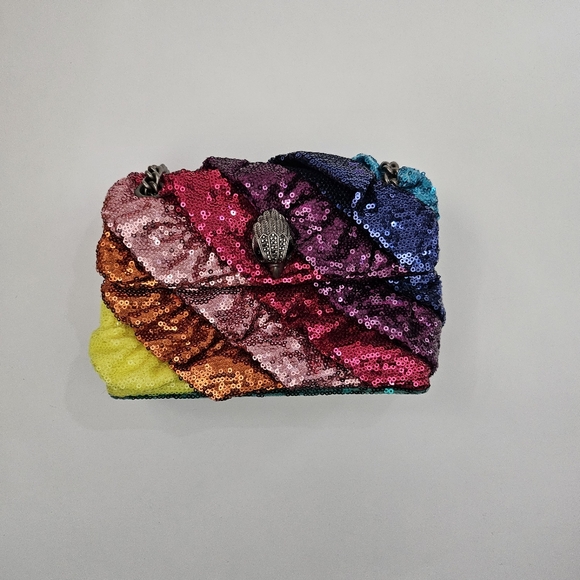Kurt Geiger Sequin Multi-color Bag | FREE Shipping - Picture 1 of 8